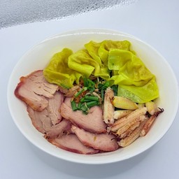 เกี๊ยวปู+หมูแดง