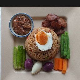 ข้าวผัดน้ำพริกกะปิ