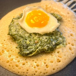 โตเกียวผักโขม-ไข่นกกระทา