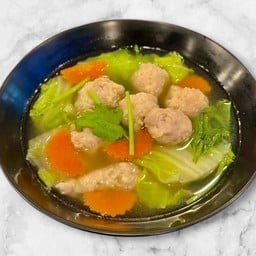 แกงจืดหมู เด๊ง เด้ง(ใส่ผักกาดขาว)