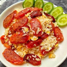 Fried Rice With Chinese Sausage