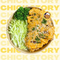 ข้าวไก่กรอบดับเบิ้ลชีส
