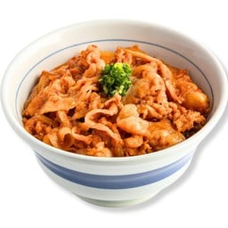 ข้าวหน้าผัดหมูรสกิมจิ