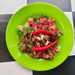 บ้านส้มตำ คอหมูย่าง จิราพรรณ (อาหารตามสั่ง)