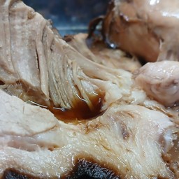 ขาหมูกับข้าว ใส่ถุง ( เนื้อ หนัง)