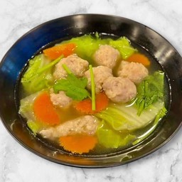 แกงจืดหมู เด๊ง เด้ง(ใส่ผักกาดขาว)