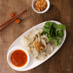 เกี๊ยวปลาลวกจิ้ม