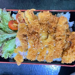 ข้าวหน้าไก่ทอด