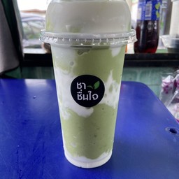 ชาเขียวปั่นครีมชีส