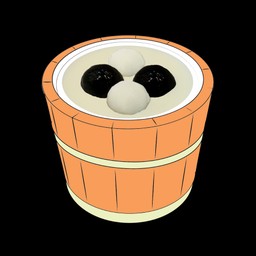 งาดำ + มิสเตอร์แบล็ค นมสด