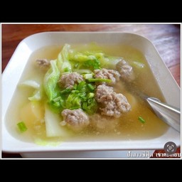 แกงจืดเต้าหู้หมูสับ