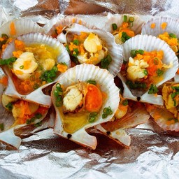 เชลล์ย่างเนย