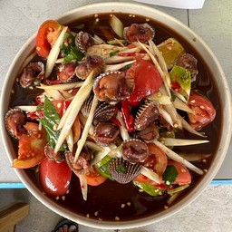 ตำหอยแครง