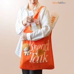 กระเป๋าผ้าสีส้ม เบรดทอล์ค