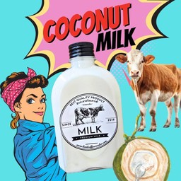 นมมะพร้าว(เฉพาะขวด)