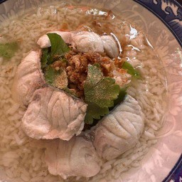 ข้าวต้มปลา ตลาดจีน