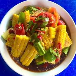 ตำข้าวโพด