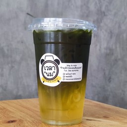 ชาเขียวน้ำผึ้งมะนาว