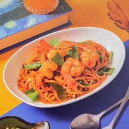 สปาเก็ตตี้ต้นยำกุ้ง