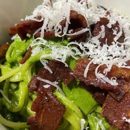Bacon Pesto Pasta