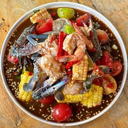 ตำกุ้ง ปูม้า