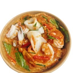 ข้าวไข่ข้นห่อหมกทะเล
