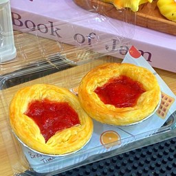 ทาร์ตลาวาสตอเบอรี่ 2ชิ้น