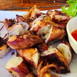 ปลาหมึกแดดเดียว