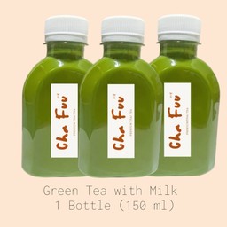 ชาเขียวนม (150 มล) 3 ขวด