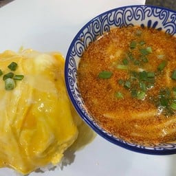 สเต๊ก มาม่าต๊อกบกกีเกาหลี - ร้านหม่าม๊า หน้ามอเทคโนโลยีพระจอมเกล้าธนบุรีบางมด