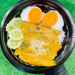 ข้าวห่อหมกตามใจ ไข่+ห่อหมก2ห่อ