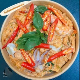 ข้าวไข่ข้นห่อหมกทะเล