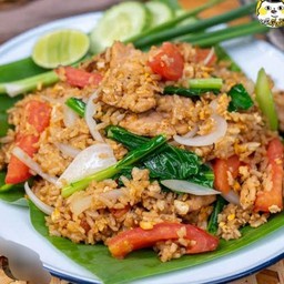 ข้าวผัดรถไฟหมู