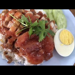 ข้าวหมูกรอบ