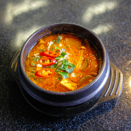 DOENJANG JJIGAE + RICE