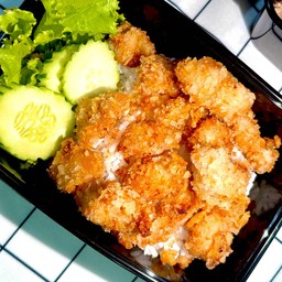 ข้าวไก่ทอด