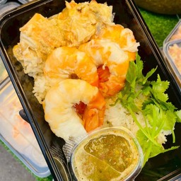 ข้าวกุ้งแกะ