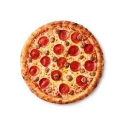 Pepperoni & Sausage Pizza เปปเปอโรนีและไส้กรอก พิซซ่า