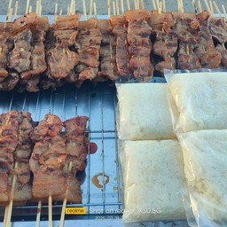 หมูปิ้งโบราณ(ซื่อตรง) หมู่บ้านซื่อตรงโคซี่คลอง6