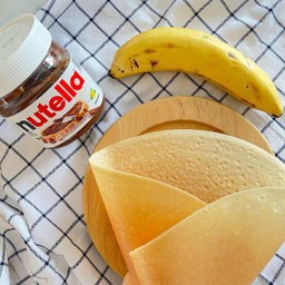 เครปนูเทลล่ากล้วยหอม