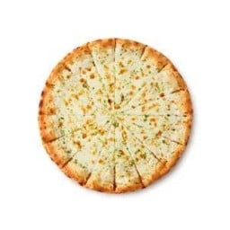 Cheesy Garlic Bread Pizza ขนมปังกระเทียมชีส