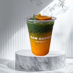 Ice Matcha Orange