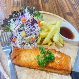 สเต็กปลาแซลมอน พรีเมี่ยม (ใหญ่)