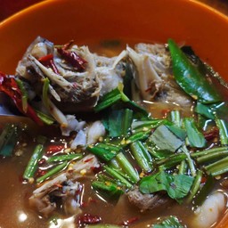 ต้มยำหัวปลาเก๋า