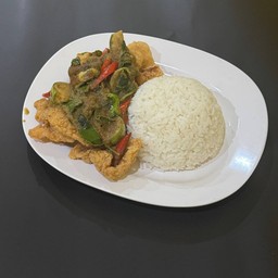 ปลาทอดซอสเขียวหวาน