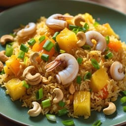 ข้าวผัดสับปะรดหมึก