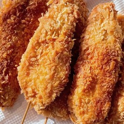 ไก่ทอดหน้าโรงเรียนแบบชุด