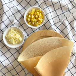 เครปข้าวโพดชีส