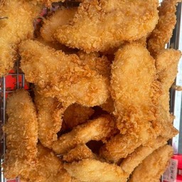 ไก่ทอดกรอบ อร่อย  กรอบนอกนุ่มใน