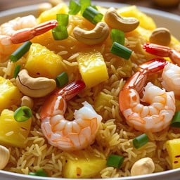 ข้าวผัดสับปะรดกุ้ง